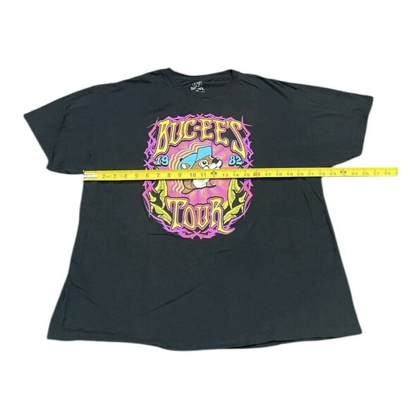Bucee's Short Sleeve Graphic T Shirt Mens XL Tour 1982-2021 Psychedelic Black - Picture 3 of 5